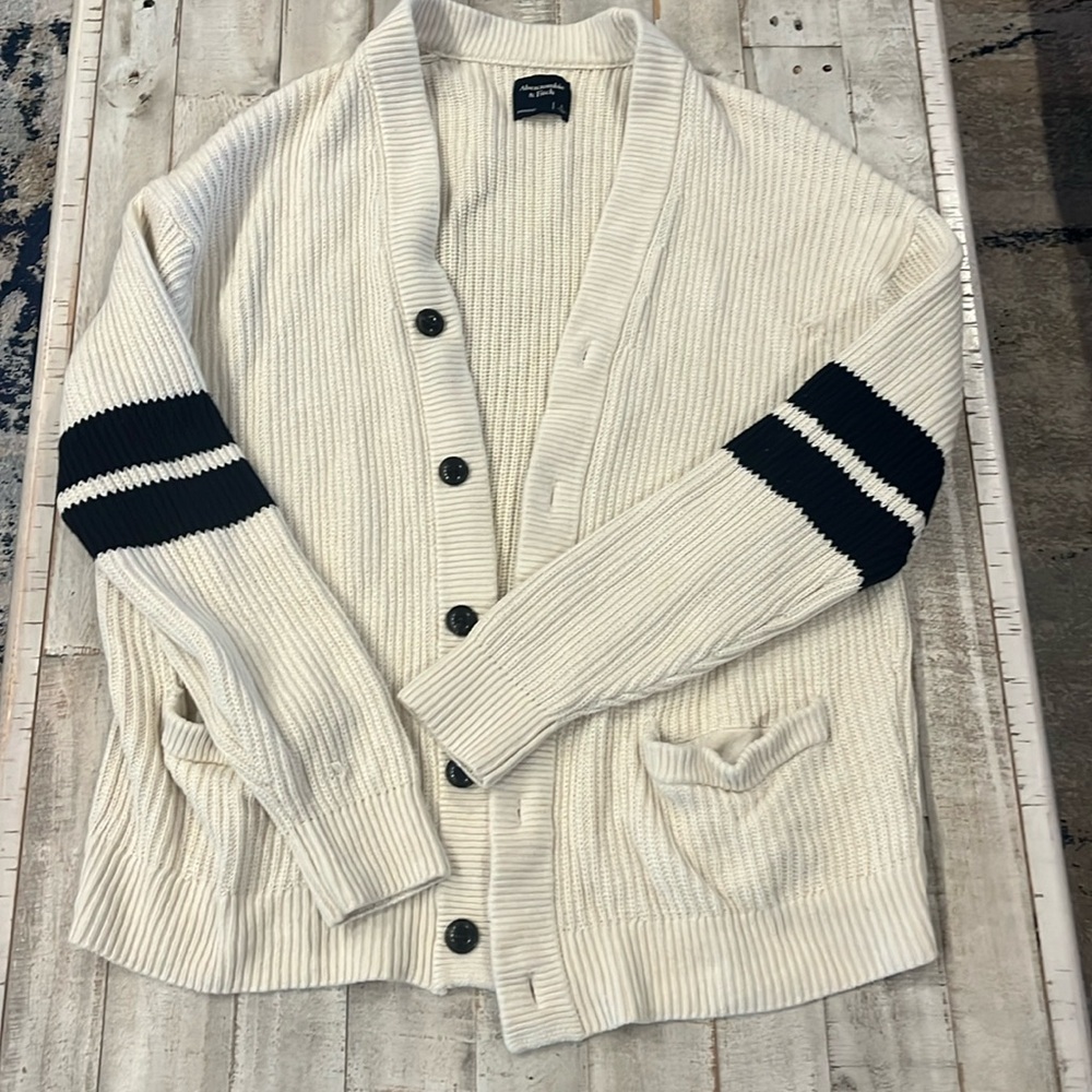 Abercrombie & Fitch oversized knit sweater cardigan